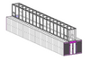 Chimney in Hot Aisle/cold Aisle Airflow System