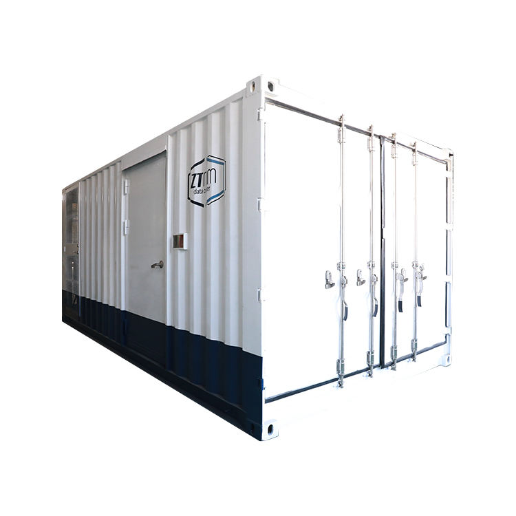 20 Ft Modular Cabinet Container Server Solution Cold Aisle Containment Colocation Data Center