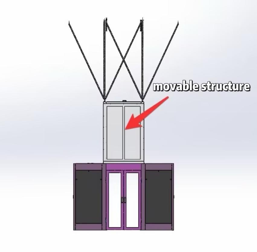 Chimney in Hot Aisle/cold Aisle Airflow System