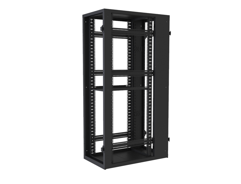 42u Network Switch Enclosure Sturdy Welded Frame Structure Network Server Cabinet Rack，OEM