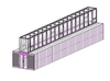 Chimney in Hot Aisle/cold Aisle Airflow System